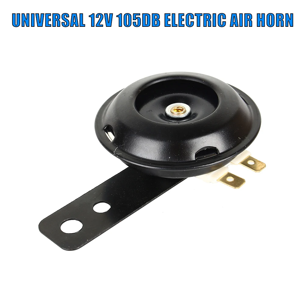 Universal Motorcycle Air Horn 12v Super Loud 105dB 70mm A24 for Scooter Moped Dirt Bike ATV Go-Kart Dirt Bike Pocket Bikes