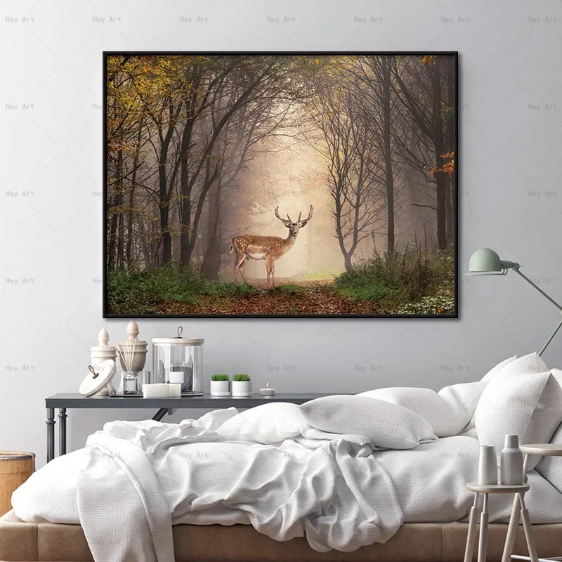 Настенные картины Hey Art для гостиной фотообои и принты Постер с абстрактным