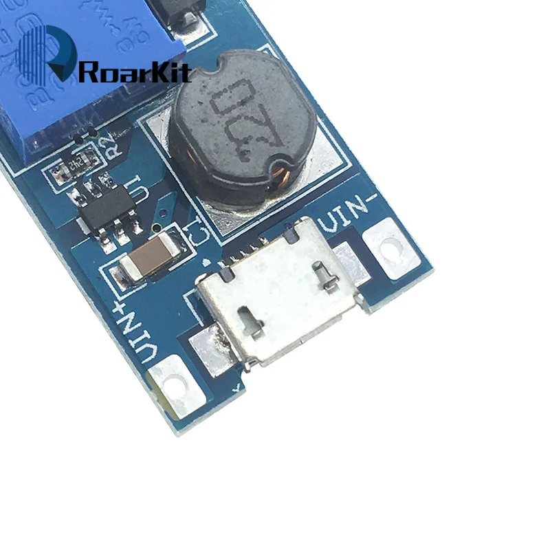 Модуль повышения давления MT3608 5 шт./лот 2 А макс. мощности с микро usb усилителем