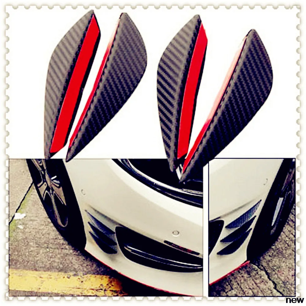 Автомобильный передний бампер для губ разделитель спойлер Canard Valence McLaren Mack Seat UD