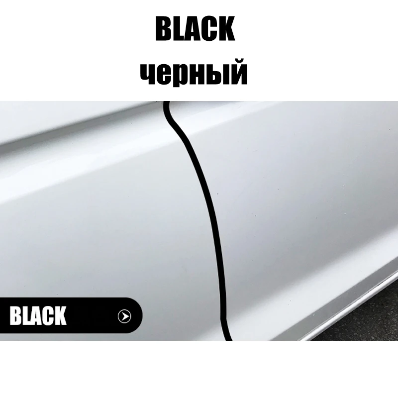 Невидимое боковое уплотнение для двери автомобиля 5 м/лот Противоударная полоса