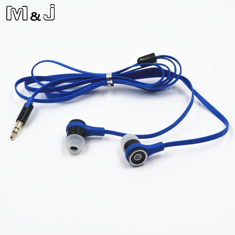 M & J JM21 100% оригинальные стереонаушники красочные брендовые наушники вкладыши для