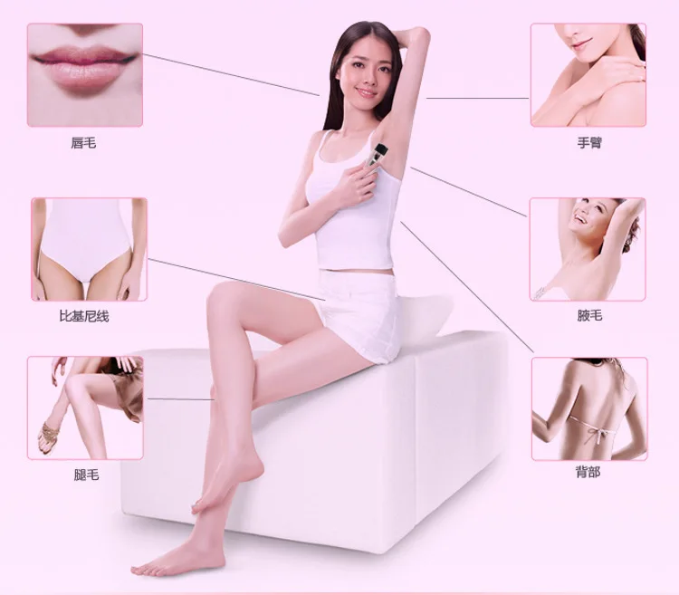 Washable Mini Electric Shaver Female Epilator Women Hair Removal Machine Bikini Trimmer Lady Beauty Health Tool | Красота и здоровье