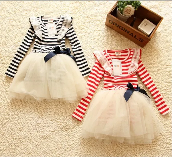 Бесплатная доставка полосатые строгие платья принцессы в полоску одежда для