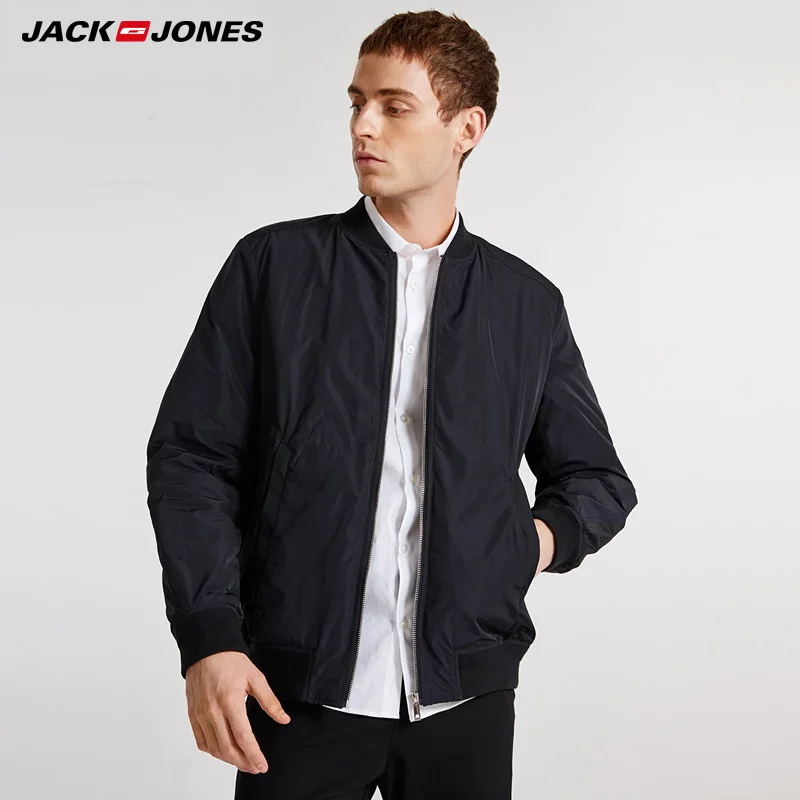 JackJones сезон осень зима новинка Для Мужчин's Бейсбол Куртка с воротником |