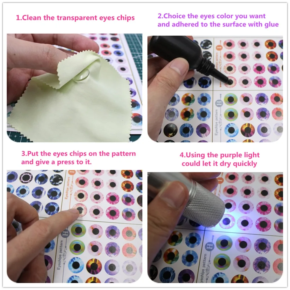 Специальная бумага с рисунком для глаз, подходит для куклы blyth 1/6, 30 см, bjd DIY, ледяные модные аксессуары(J-R