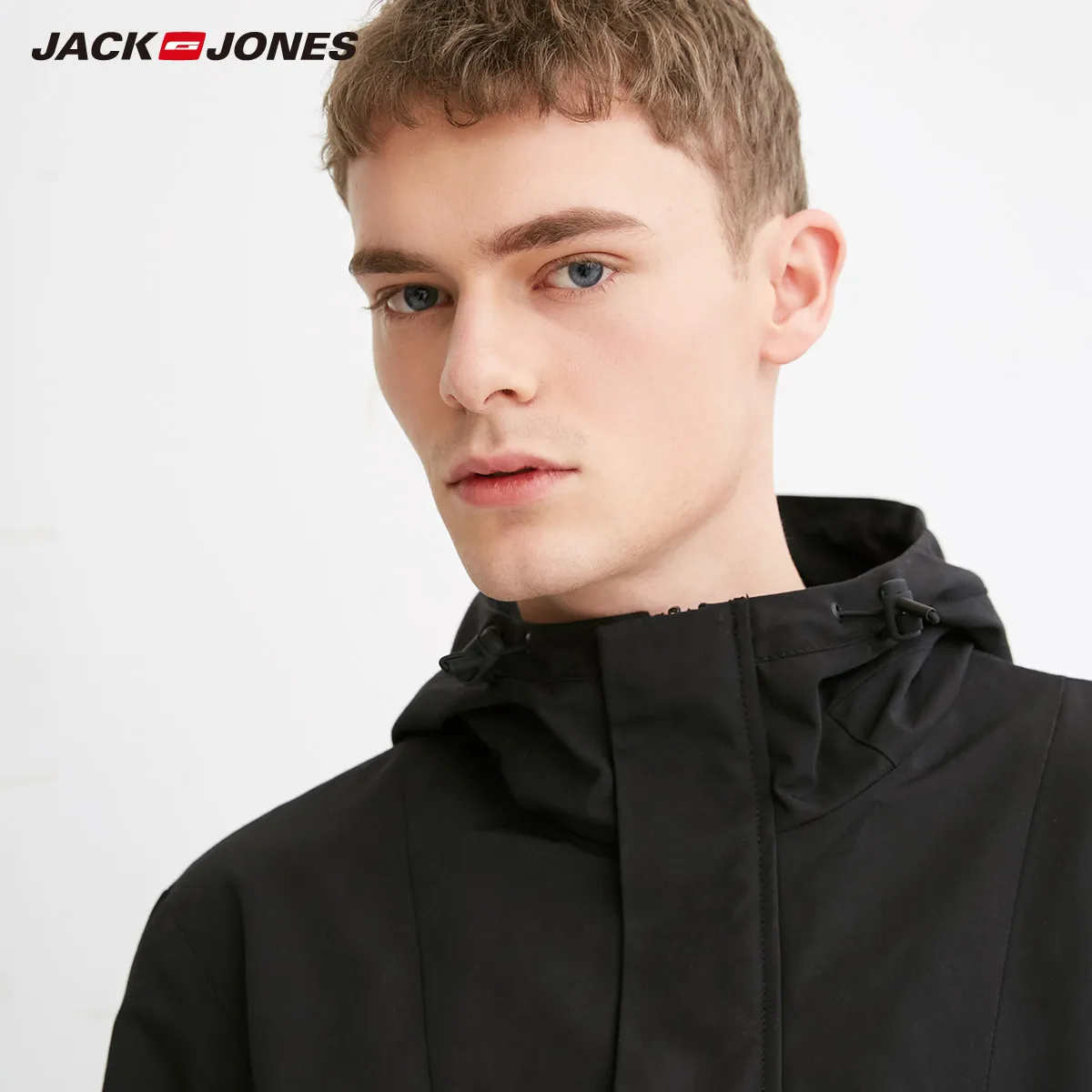 Мужская ветровка с капюшоном Jack Jones новинка 218121561|Плащи и тренчи| |