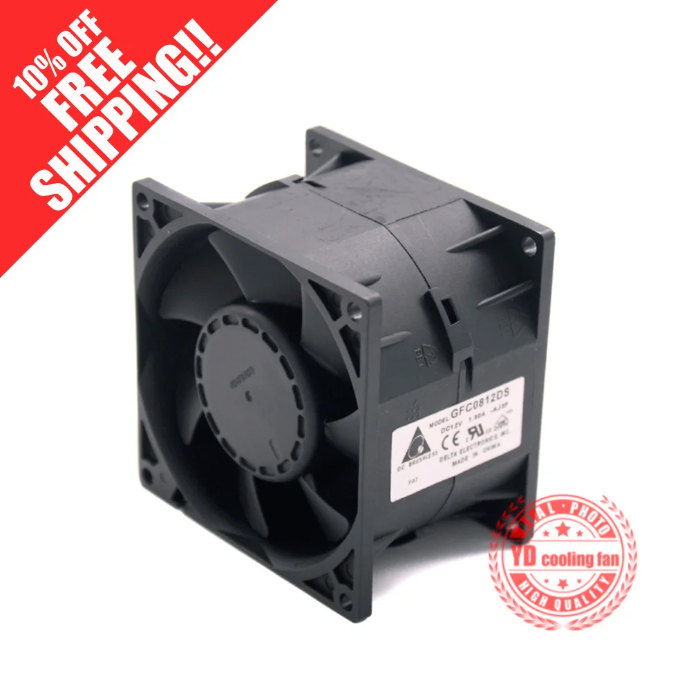 Совершенно новый вентилятор охлаждения DELTA GFC0812DS для процессора ibm x3650m4 81Y6844 69Y5611 94Y662 0