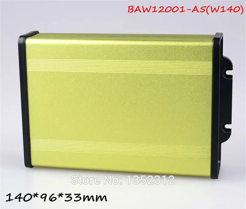 10 pcs/lot 140*96*33mm aluminum box for electronics IP54 waterproof aluminium project housing DIY small junction control | Инструменты