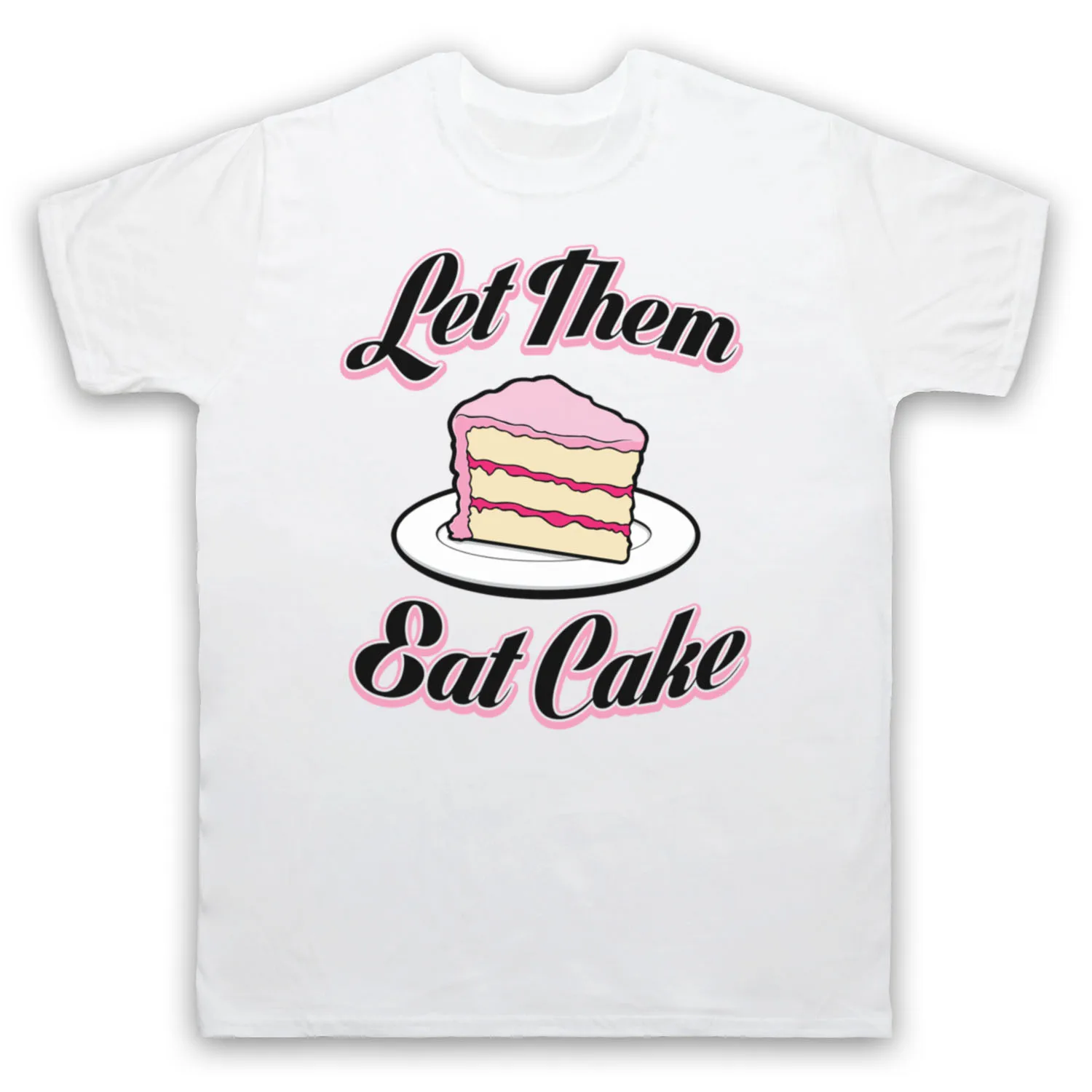 LET THEM EAT CAKE историческая цитата MARIE ANTOINETTE мужская женская Детская футболка|Мужские