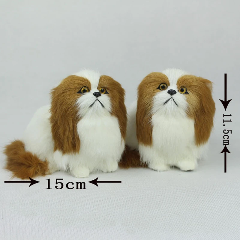 Детские игрушки имитация плюшевой собаки игрушка белого цвета детский подарок