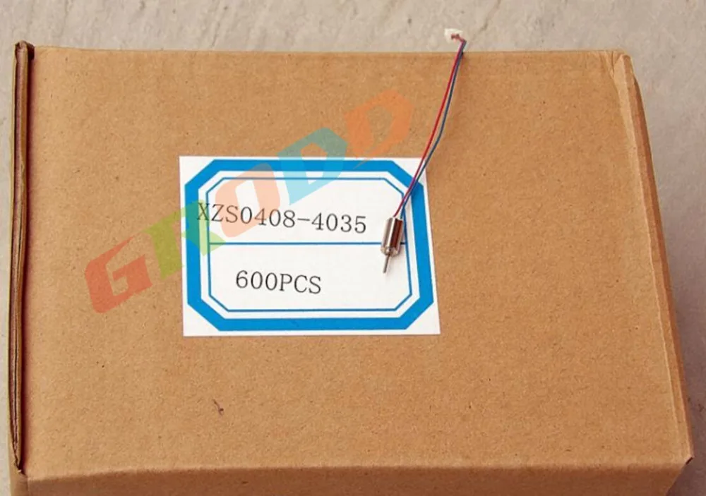 600 шт./лот высокоскоростной модель самолета DC Coreless Двигатель 04*08/3 В 70000 об./мин. для