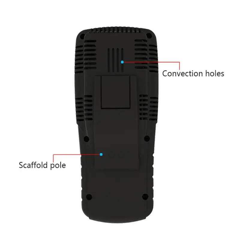 8 в 1 PM2.5/HCHO/TVOC/AQI мониторинга качества воздуха Температура измеритель влажности