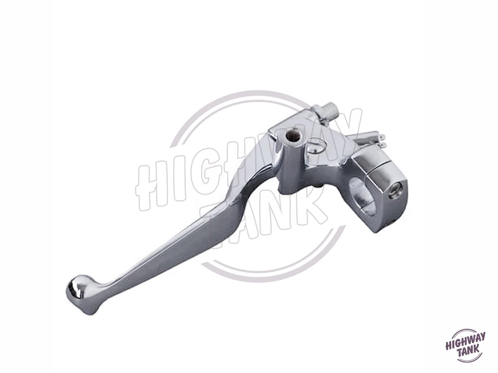1 &quot25 мм хром CNC мотоцикл тормозной клатч мастер резервуар рычаг чехол для Honda VT750