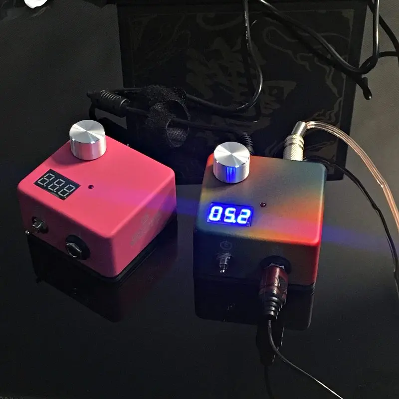 Профессиональный компактный блок питания для тату 3A роторных и катушечных