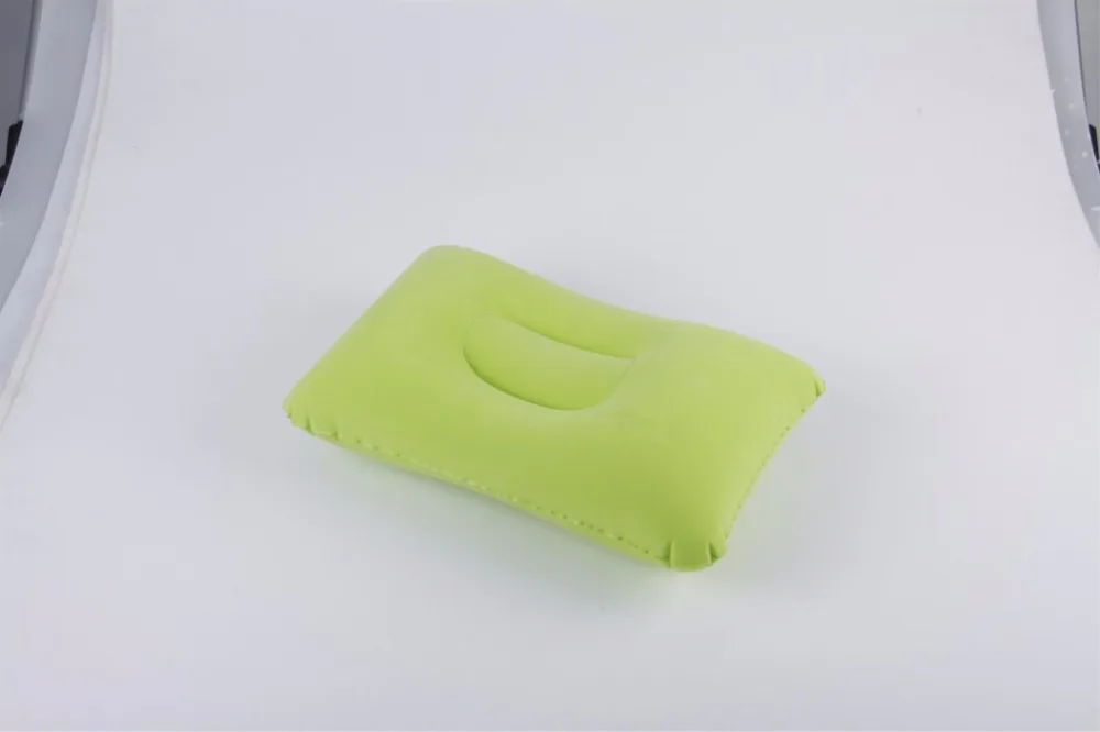 Надувная складная подушка для путешествий 1 шт. надувной матрас из флока и ПВХ