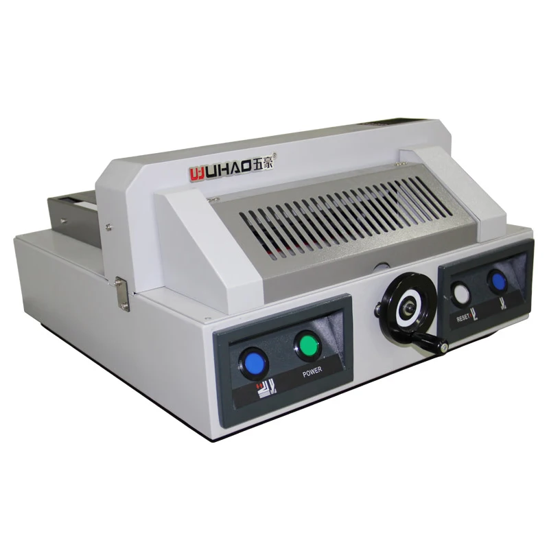 A3 небольшой Электрический Бумага резак настольный автоматический автомат для