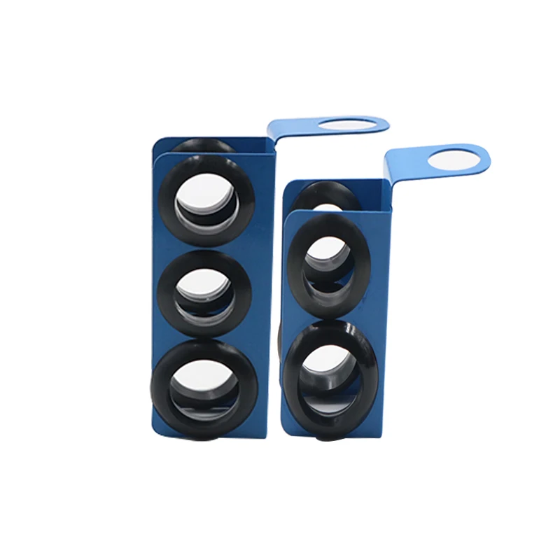 Blue2 SY металл и силиконовая трубка для кальяна ручка держатель для мундштука для больших кальян хича наргиле аксессуары два размера - Цвет: Blue2