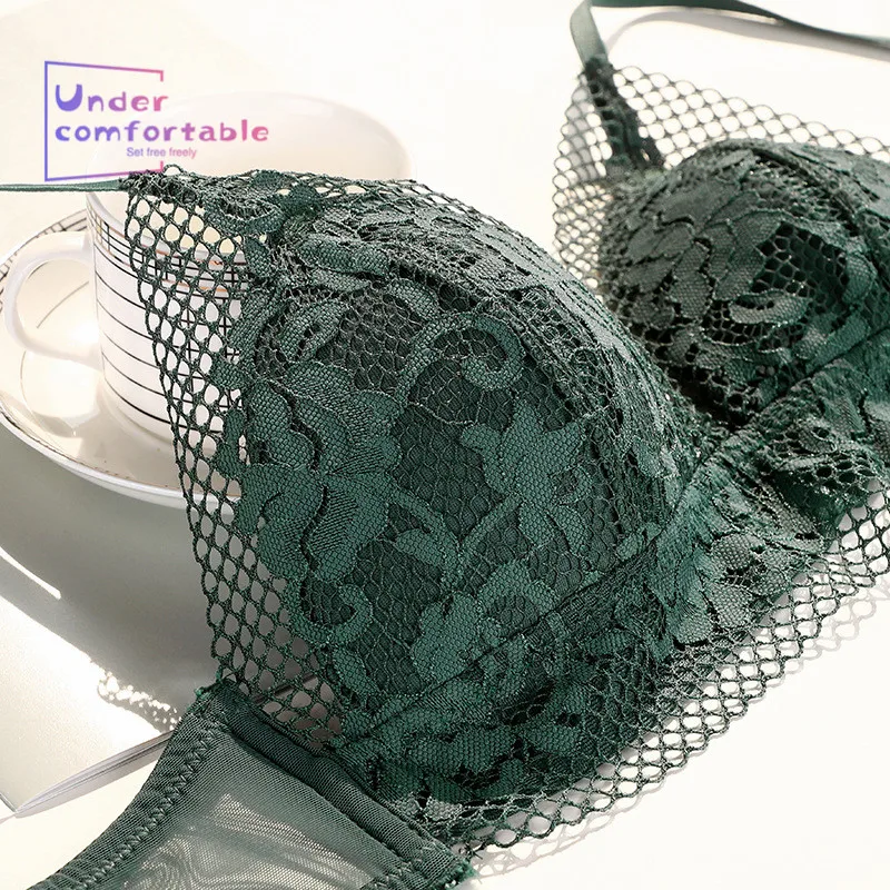 Элегантный тонкий бюстгальтер французский стиль сексуальное женское нижнее