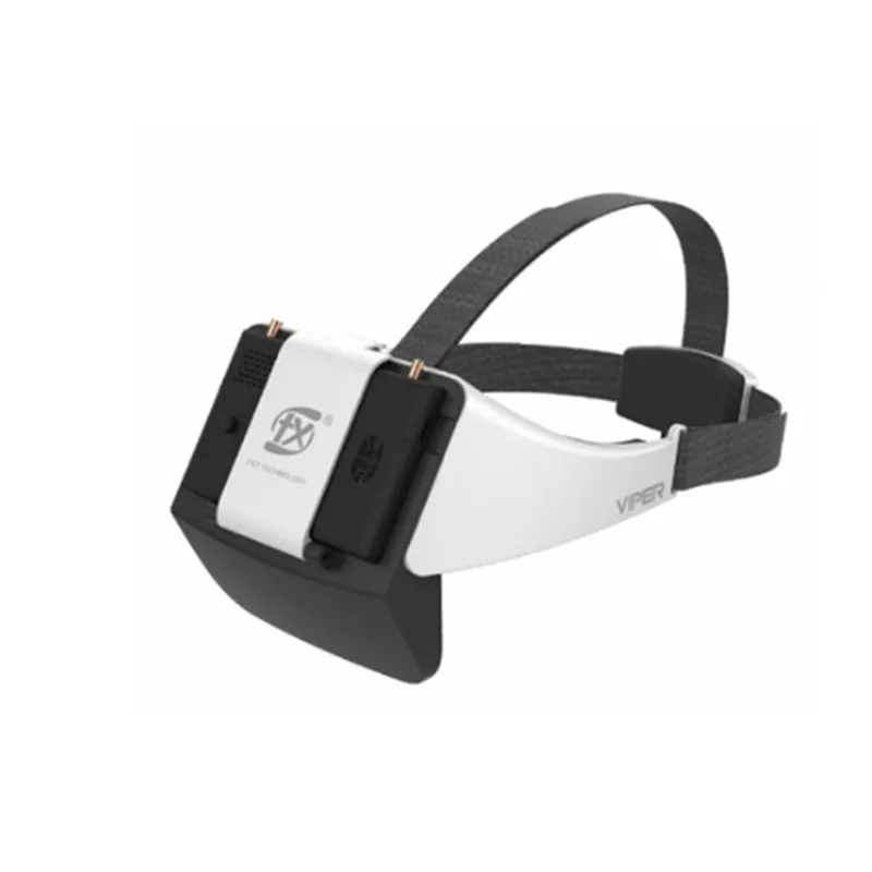 FXT VIPER 5 8G разнообразие HD FPV очки с DVR встроенный рефрактор для радиоуправляемого