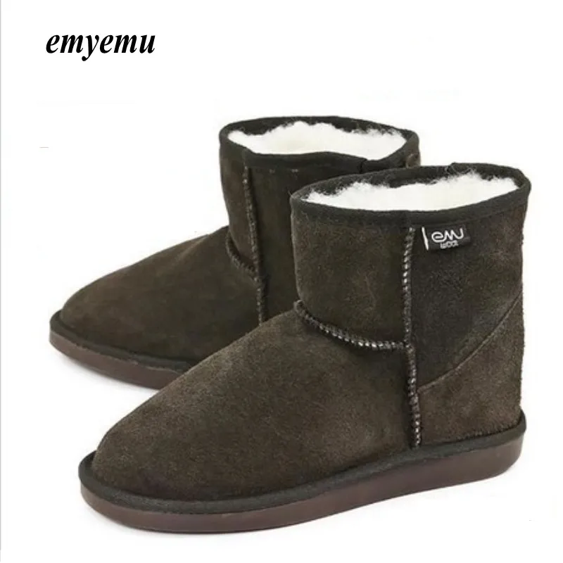 5 цветов emyemu Bronte Mini (W20003) коровья замша натуральная кожа с 100% мериносовой шерстью