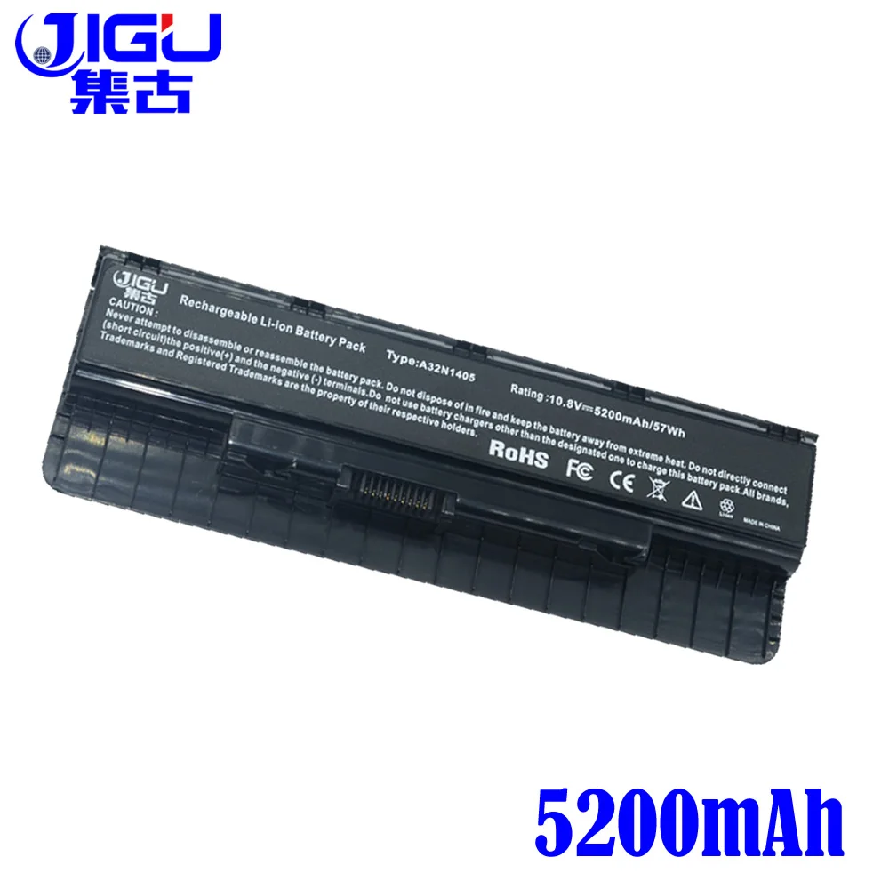 JIGU 6 ячеек ноутбук Батарея A32LI9H A32N1405 A32N14O5 для ASUS G551 G551J G551JK G551JM G551JW G58JM G771 N751JK N551VW N751