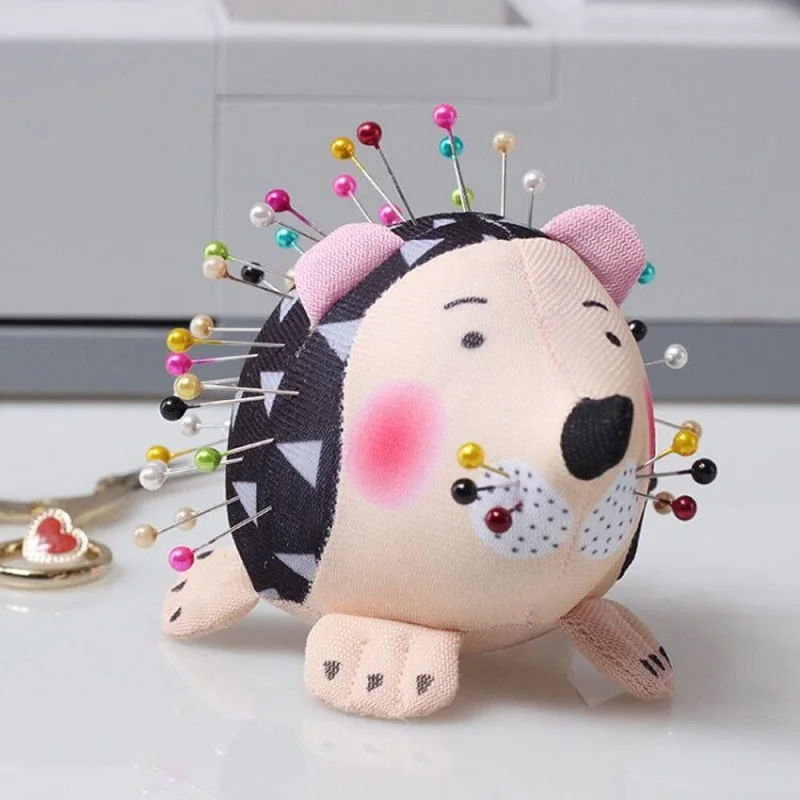 Милый Ежик шитье Pincushion с мягкой хлопковой ткани Подушечка для булавок булавка лоскутное держатель искусство ремесла и шитье pinshops