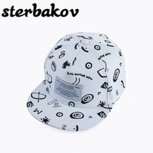 Бренды sterbakov принт Для мужчин женщин шляпа Шапки Бейсбол Кепки