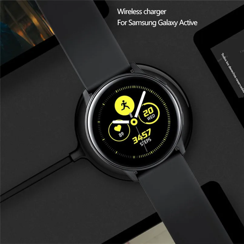 Портативное беспроводное быстрое зарядное устройство для Samsung Galaxy Watch Active 40AP8 |