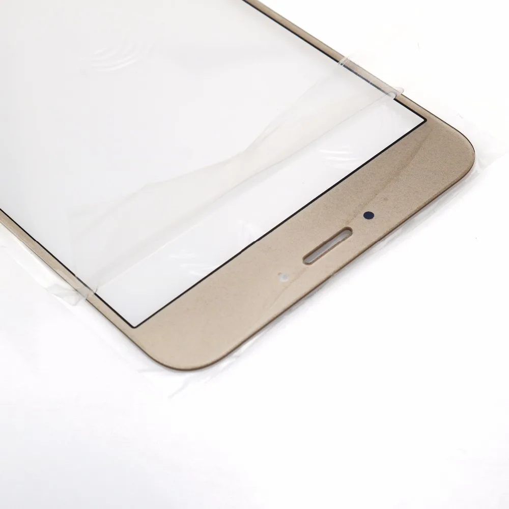 Сменное переднее Сенсорное стекло YuXi для ЖК экрана Meizu MX5 MX6 черное белое золотое 5