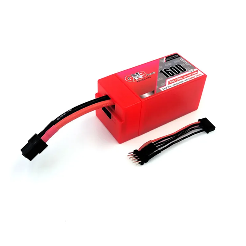 Аккумуляторная батарея Lipo Gaoneng GNB 1600 mAh 4S1P 14 8 V 110C/120C 23.68WH w/защитный чехол для FPV
