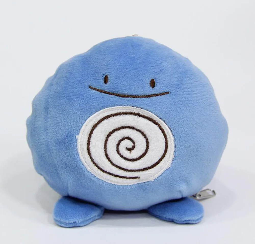 Poliwhirl 10/лот 10 видов стилей Ditto Metamon Бульбазавр, чармандер белка снорлакс Пикачу генгар лапрас 12 см внутри-из подушки игрушка Розничная - Цвет: Poliwhirl