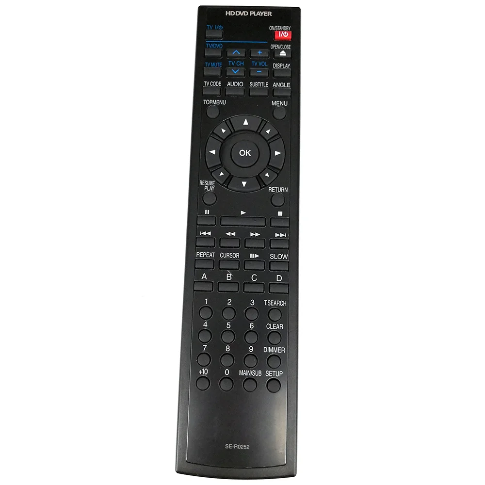 SE-R0252 новый оригинальный для Toshiba HD DVD плеер HD-A2 A20 A35 HDA2KU пульт дистанционного управления Fernbedienung