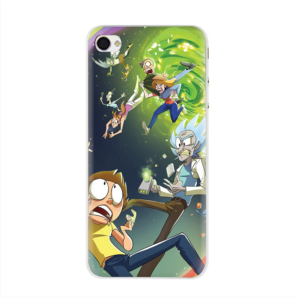 H12 Жесткий чехол для телефона Rick and Morty для iPhone 5 5S 6 6s 7 8 plus X XR XS 11 Pro Max - Цвет: H12