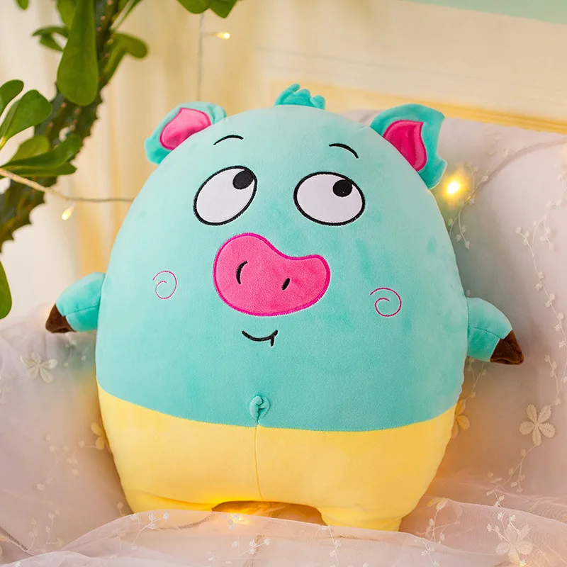 Новинка Kawaii плюшевая кошка Медведь свинка 50 см Большой размер