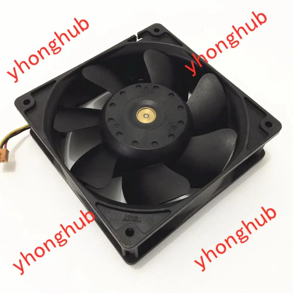 SANYO DENKI 9G1248E104 постоянного тока 48В 0.17A 3 провода 120x120x38 мм Сервер вентилятор