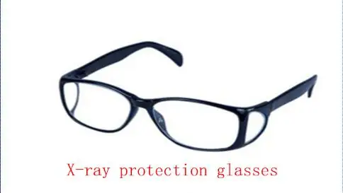 Новая медицинская радиационная защита 0,35 mmpb X-ray y-ray защитная одежда 5 шт. Комплект свинец/шляпа/Шея/куртка/перчатки/очки - Цвет: protective glasses