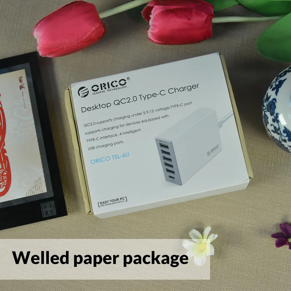Зарядное устройство ORICO настольное с 6 портами 5 В 2 4 А 9 12 1 А|charger for|charger for iphonecharger