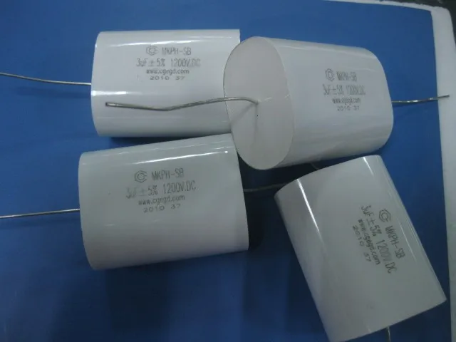 MKPH-SB-2000V-1UF/2KV/1 мкФ осевой неиндуктивный абсорбционный конденсатор/пленочный конденсатор