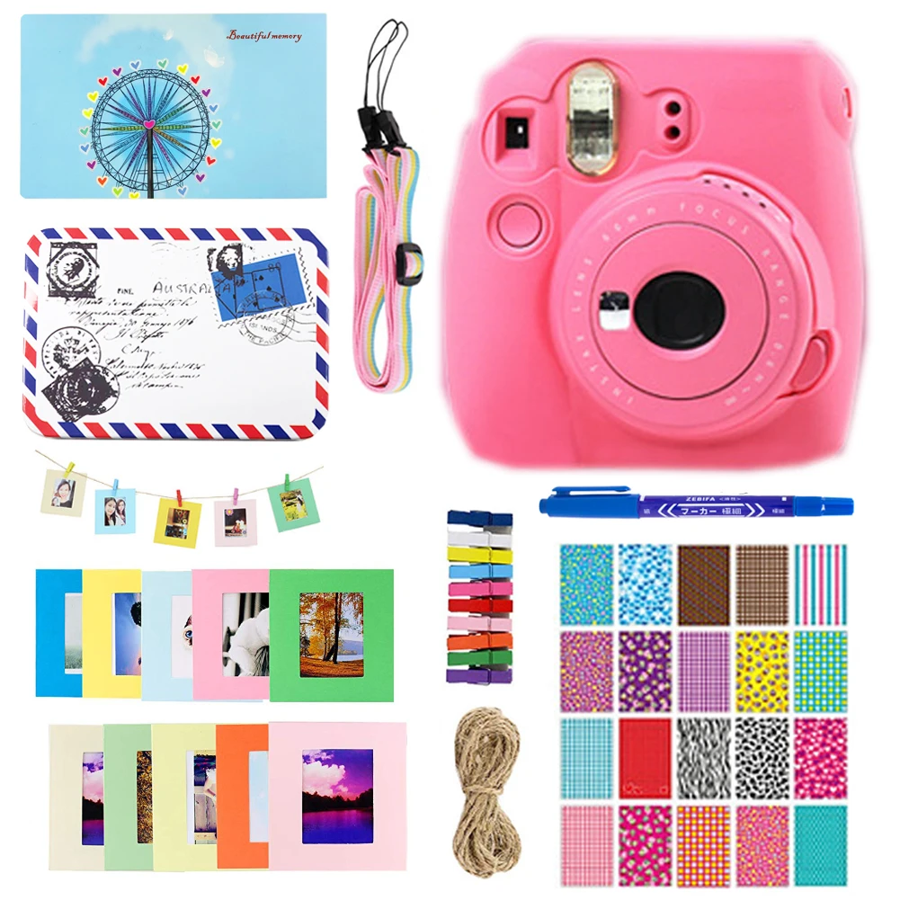 Набор аксессуаров для камеры 9 в 1 набор Fuji Instax Mini Ablum/ящик