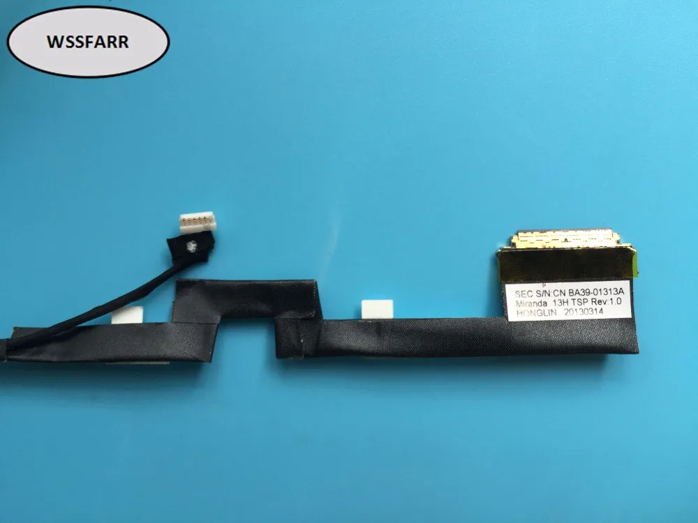 Оригинальный ЖК дисплей/LED/LVDS монитор гибкий кабель для Samsung NP 730 740 NP730 NP740 NP740U3E