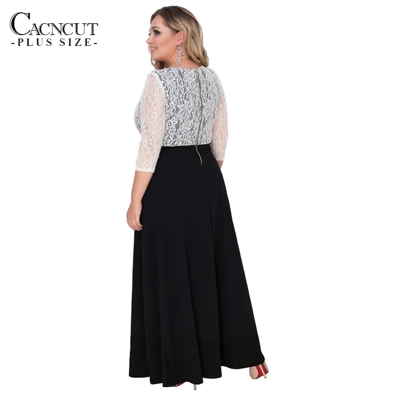 Фото CACNCUT 5XL 6XL Plus Size Long Maxi Dress Women Big Elegant Party Spring Large Sizes Sexy Red Casual Lace 2019 Женская одежда CACNCUT 5XL 6XL Plus Size Long Maxi Dress Women Big Elegant Party Spring Large Sizes Sexy Red Casual Lace 2019 Женская одежда