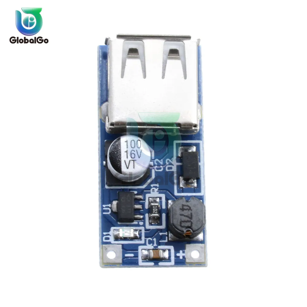 0 9-5 в до 5 В dc-dc USB Повышающий Модуль питания плата преобразователя конвертер