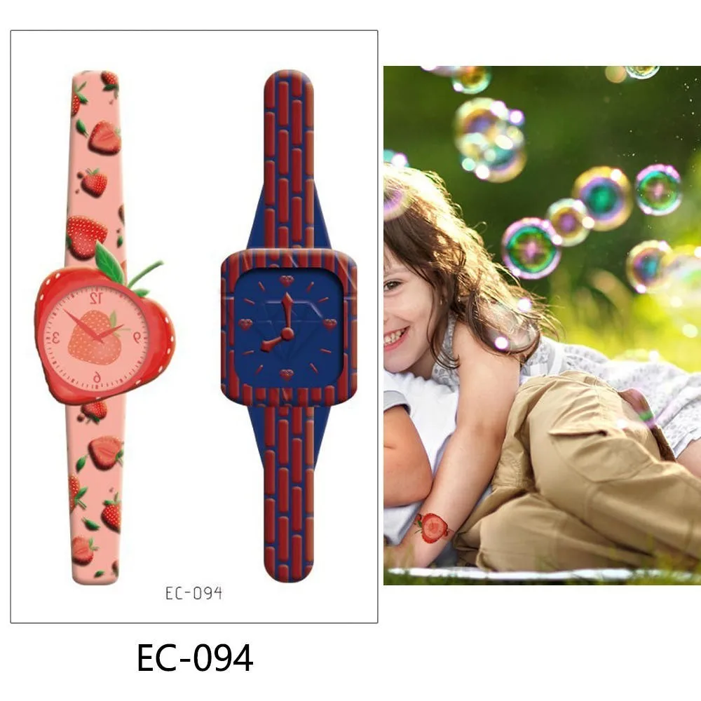 EC-094 Glaryyears 1 шт., Временные Макияж, детские наклейки-татуировки, Горячая, поддельные тату, флеш-тату, водонепроницаемые, маленькие, боди-арт, модный дизайн - Цвет: EC-094