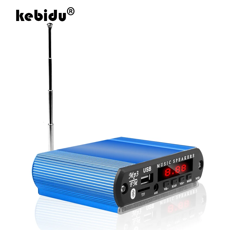 Лидер продаж Модуль платы декодирования Bluetooth MP3 светодиодный 5 в 12 В DIY USB TF FM радио