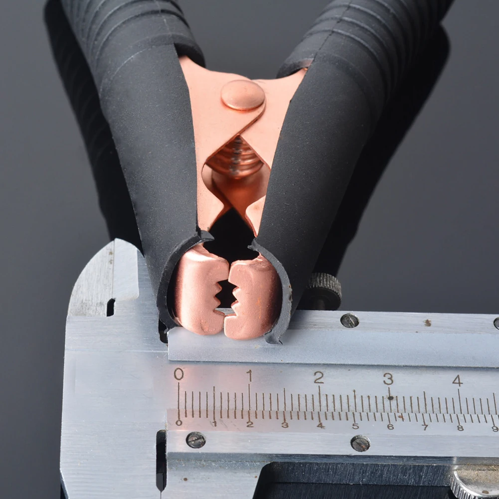 Отличное качество 2 шт. 0 6 мм 100A пластик Крокодил Аллигатор автомобиля Батарея