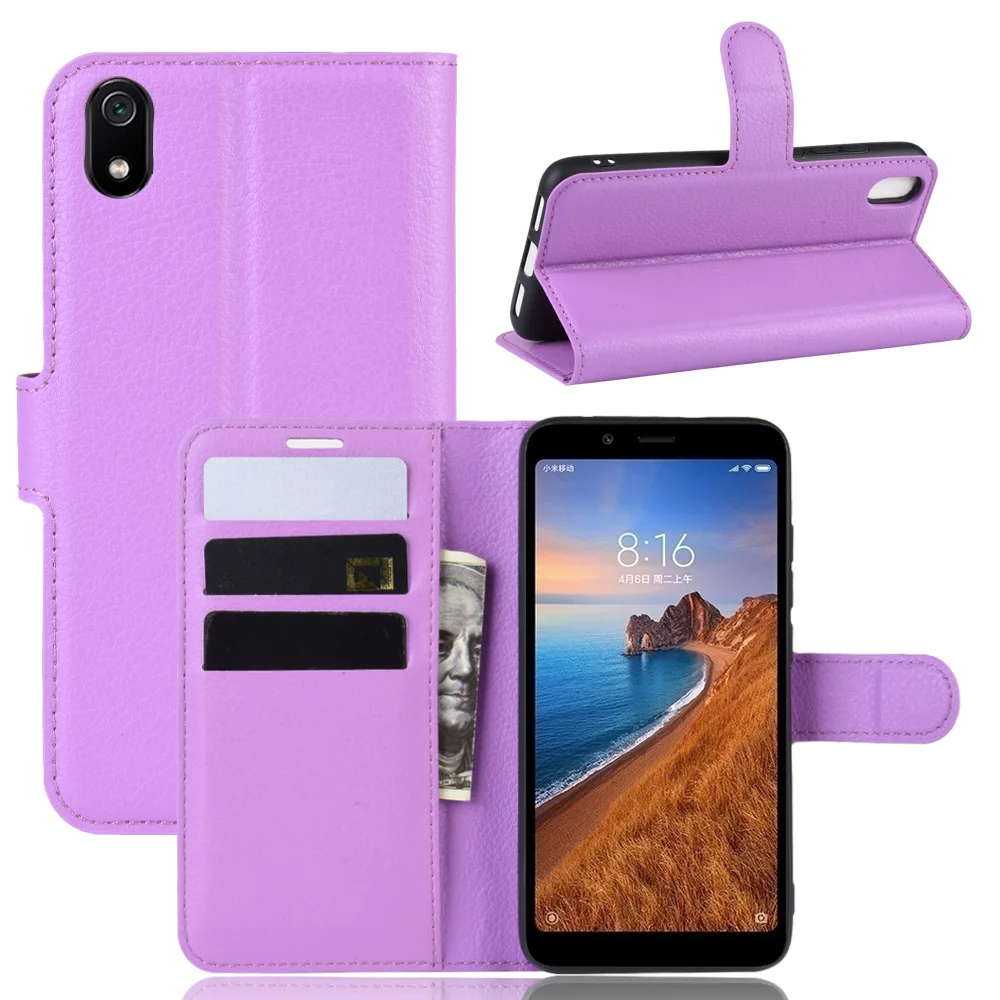 xiaomi Redmi 7A Case on Redmi 7A Case 5.45 inch Magnetic Wallet Book Leather Flip Case on for xiaomi Redmi 7A 7 A Cases Cover