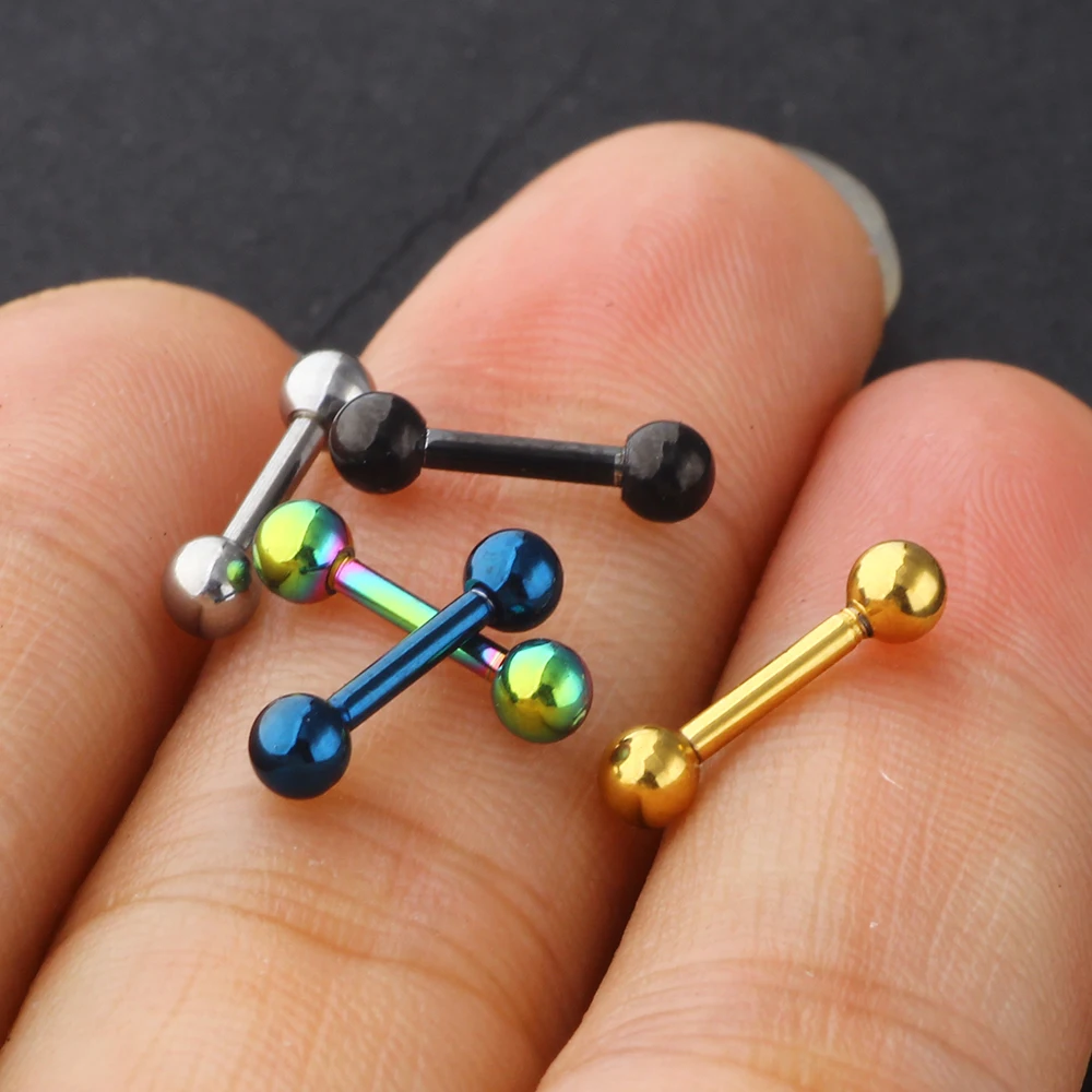 пирсинг для ушей TIANCIFBYJS из нержавеющей стали 2 шт