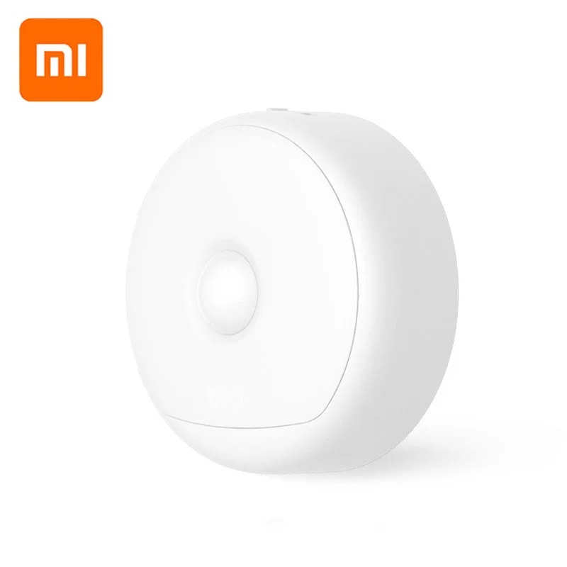 White Xiaomi Mijia Yee светильник светодиодный ночной Светильник Инфракрасный магнитный с крючками Дистанционный датчик движения тела для Xiaomi Smart Home - Цвет: White