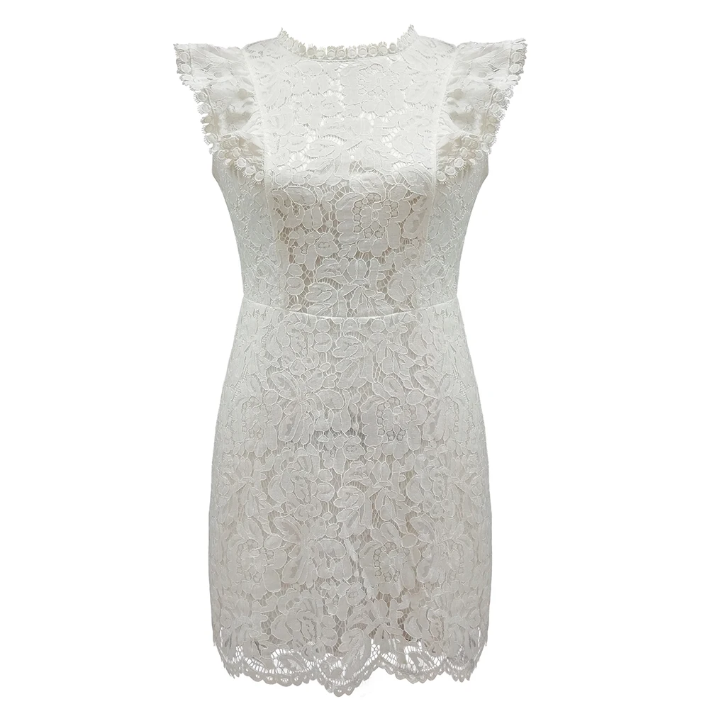 

lace women dress cotton material good quality clothes short dress office work women cloth style good design hotsale market dress
